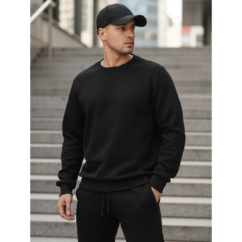 Pánska mikina bez kapucne Dstreet BX5915 65691289