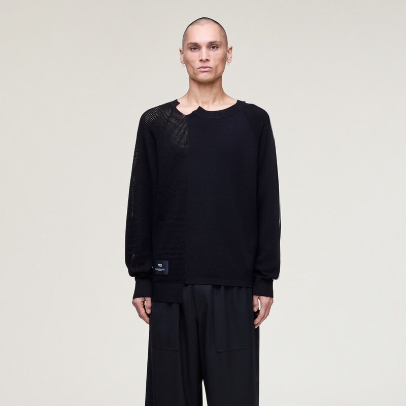 Adidas PLETENÁ MIKINA S LOGOM Y-3 66862012