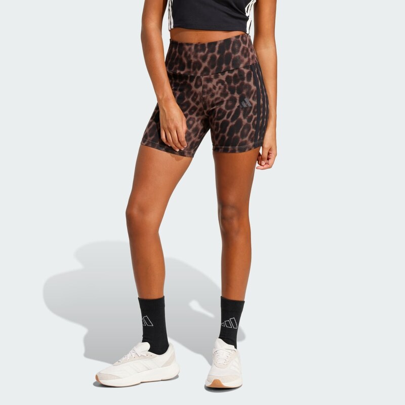 Adidas Šortky Seasonal Essentials Leopard Print Biker Shorts with 3 67328956