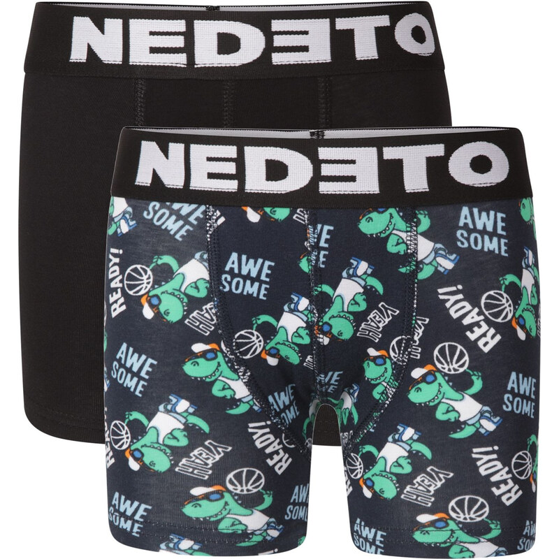 2PACK detské boxerky Nedeto viacfarebné (2NBDV1) 6-8 let 66862251