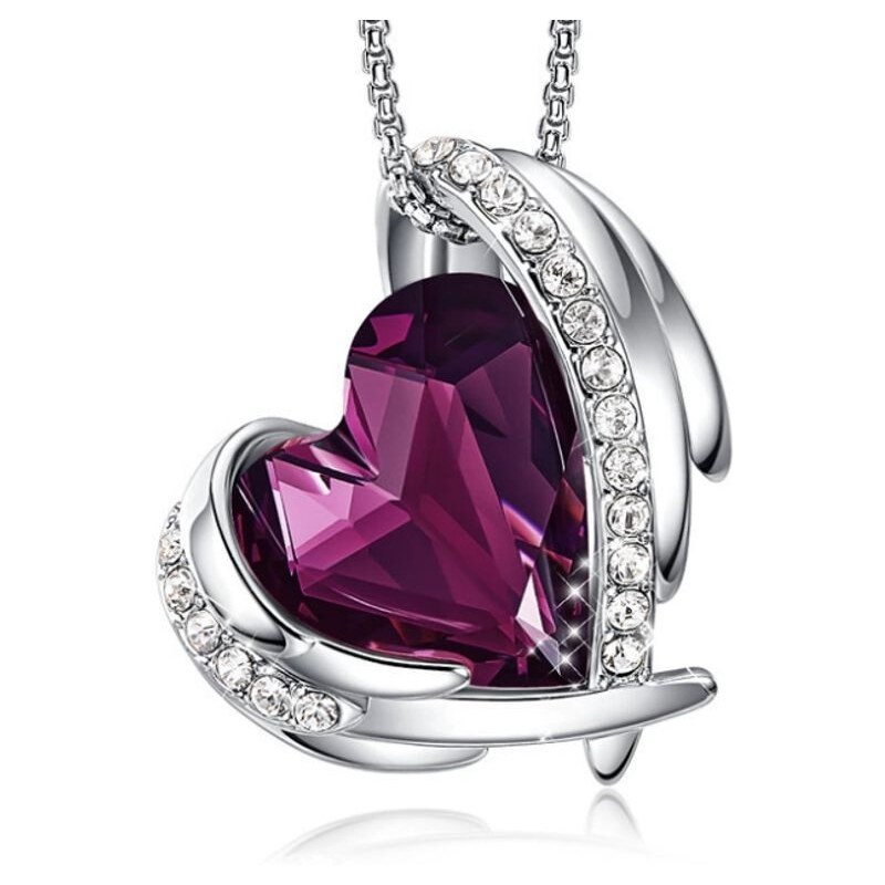 SWAROVSKI Elements Swarovski e. dámsky náhrdelník srdce Angel Heart 66862807