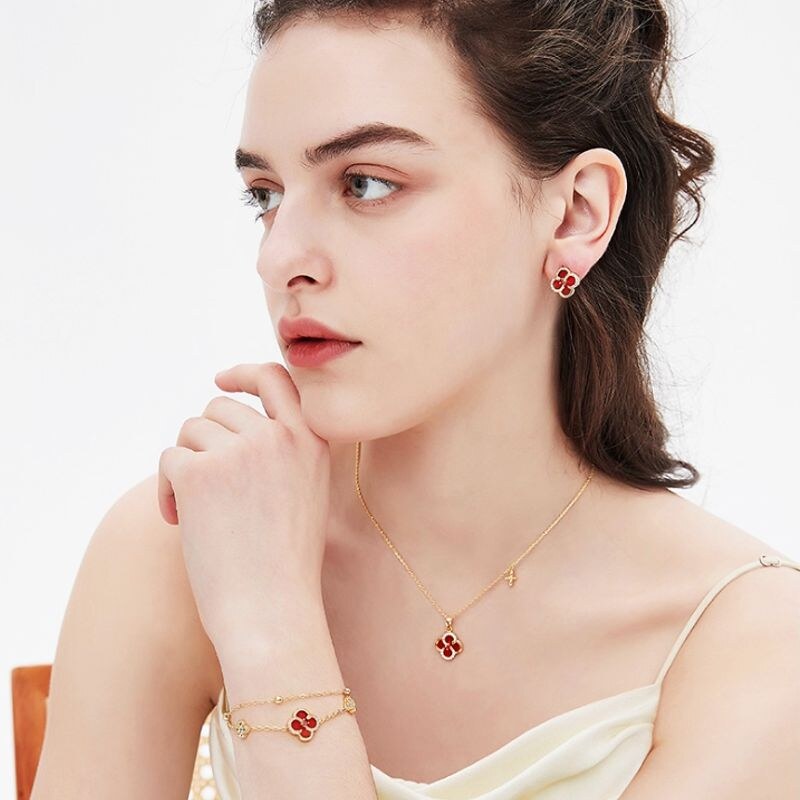 SWAROVSKI Elements Swarovski e. dámsky náramok Scarlet Fortune, 66862814