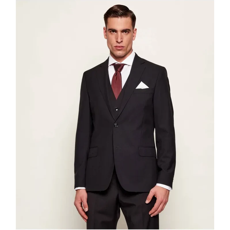 Oscar Jacobson Vlnená sako Edmund | Slim Fit 33121084