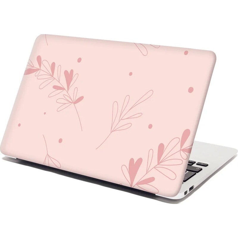 Sablio Samolepka na notebook Ružové lístky 65095361