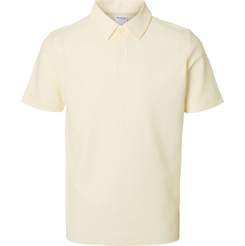 SELECTED Tričko SLHREED krémová 66865771