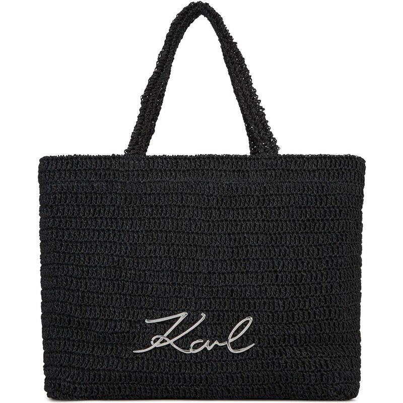 Karl Lagerfeld Plážová taška K/Signature čierna 66865775