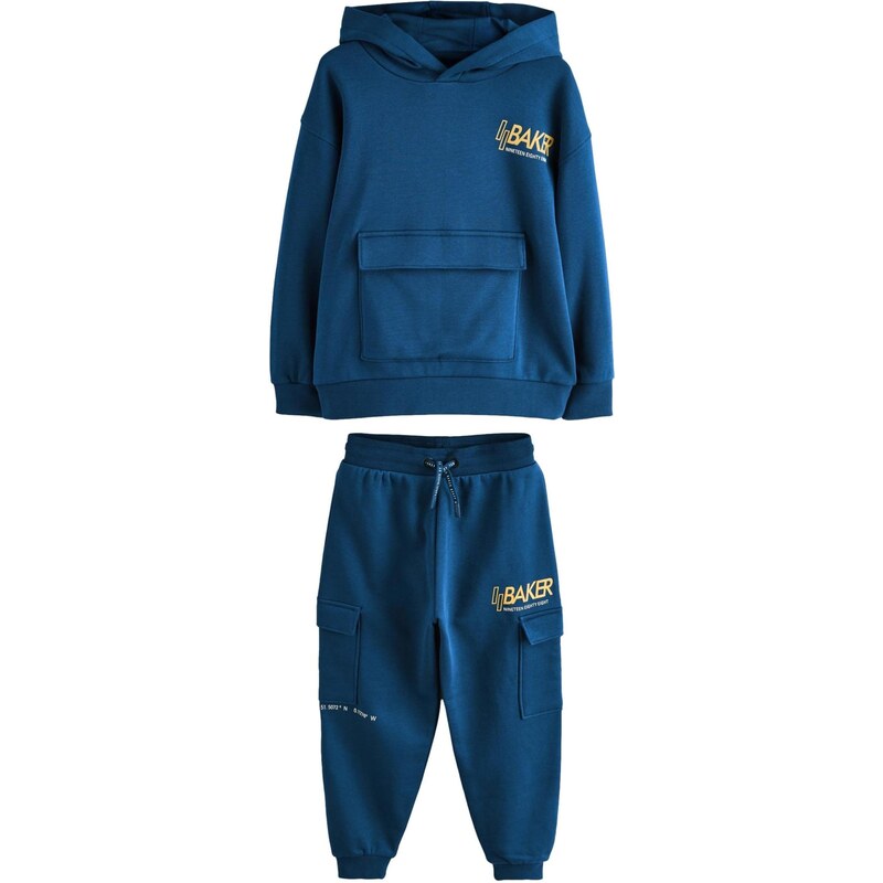 Baker by Ted Baker Joggingová súprava tmavomodrá / citrónová / biela 66865782