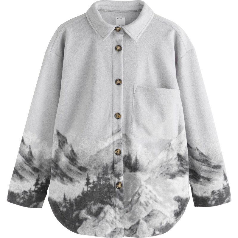 Next Blúzka antracitová / svetlosivá 66866000