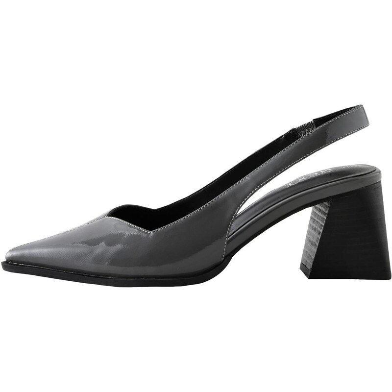 Next Lodičky s otvorenou pätou antracitová 66866131