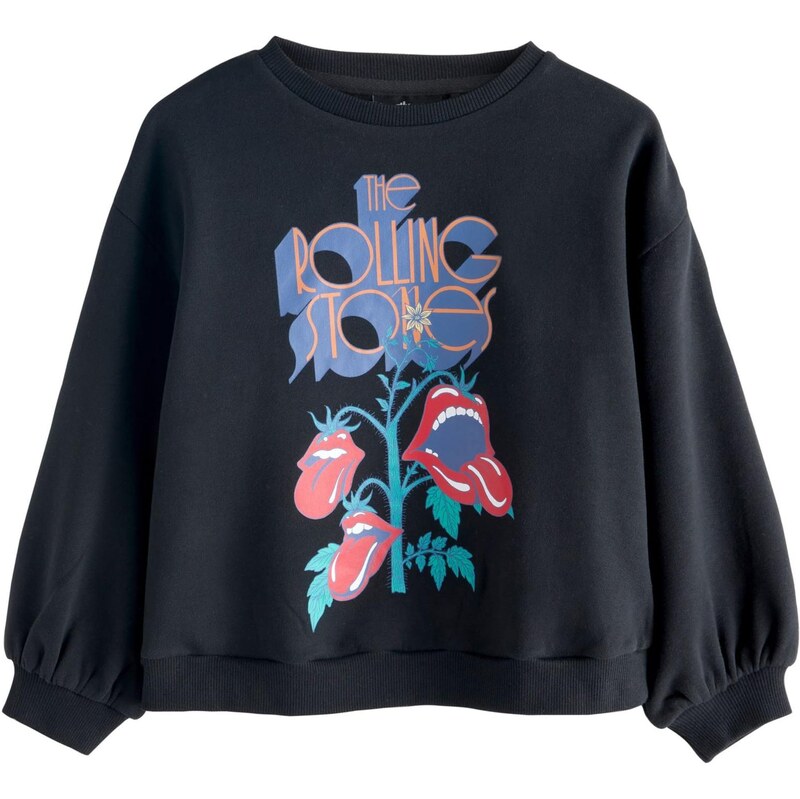 Next Mikina modrofialová / čierna 66866175