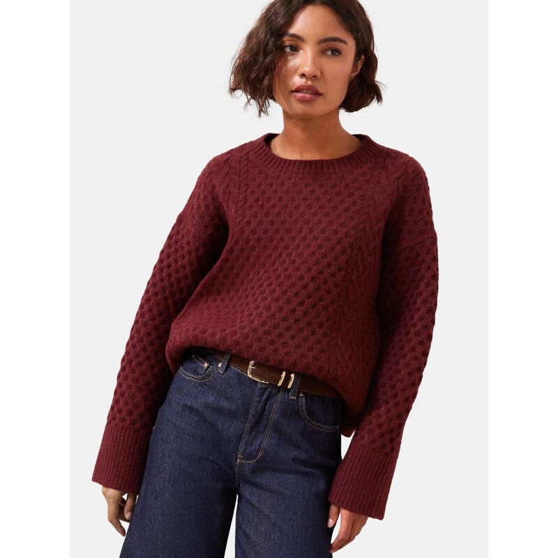 Friends Like These Sveter tmavočervená 66866163