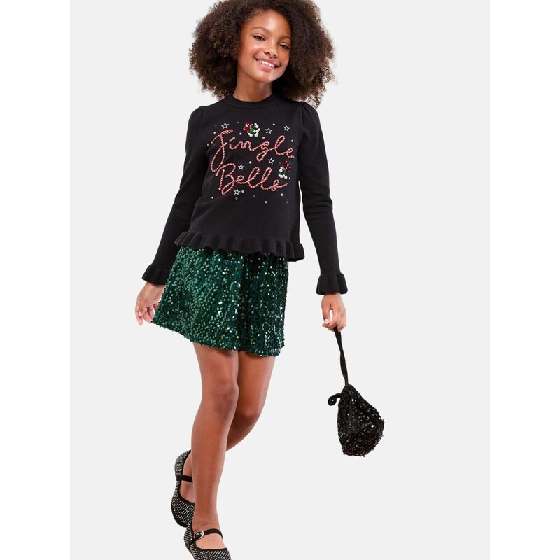 Lipsy Sveter červená / čierna / biela / perlovo biela 66866255