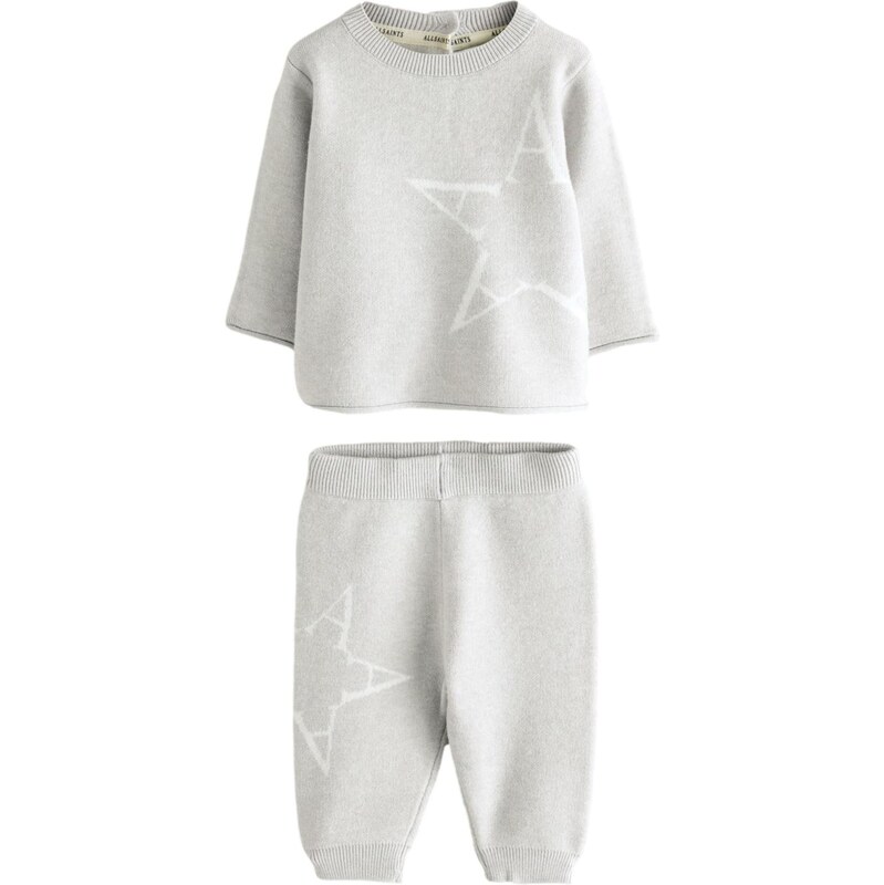 smALLSAINTS Set svetlosivá / biela 66866388