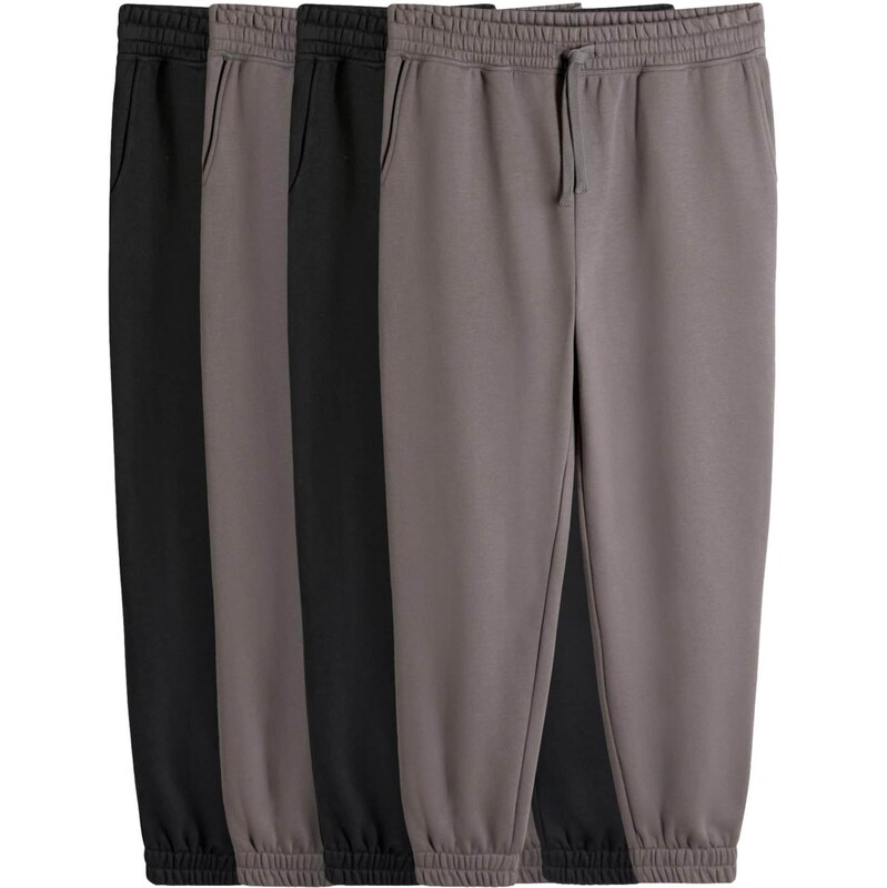 The Set Nohavice tmavošedá / čierna 66866452