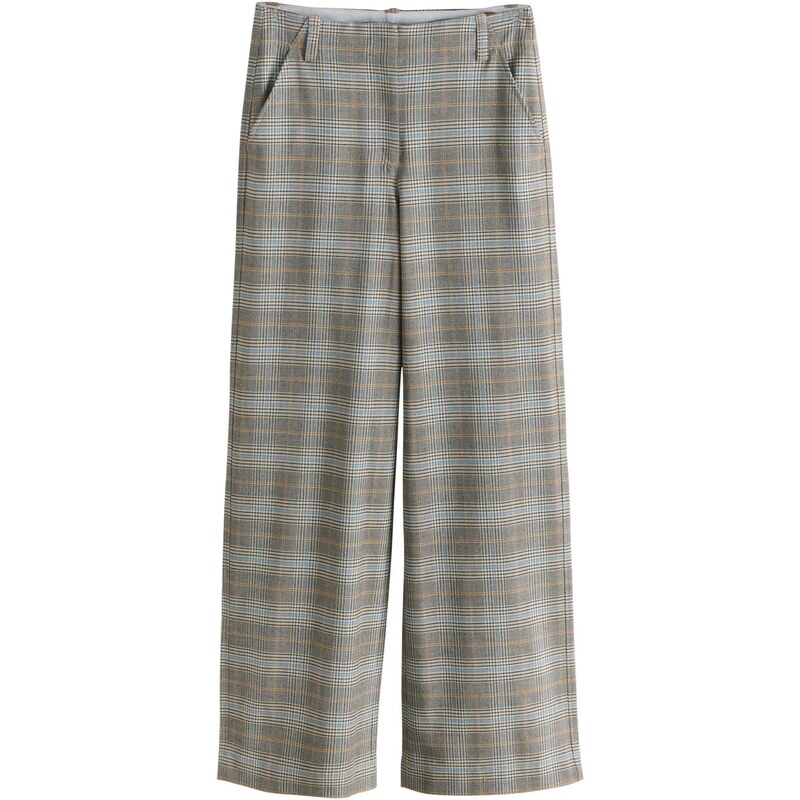 Next Nohavice žltohnedá / sivá 66866558