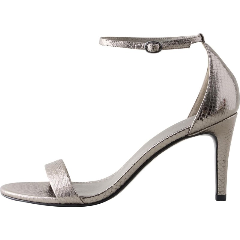 Next Remienkové sandále strieborná 66866583