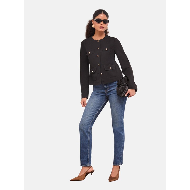 Lipsy Prechodná bunda čierna 66866600