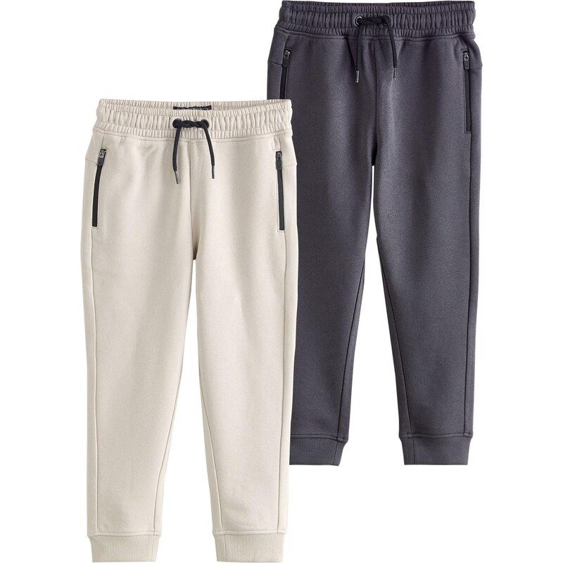 Next Nohavice sivá / biela 66866617