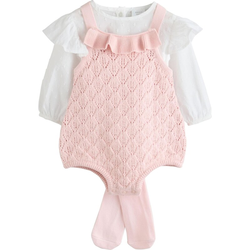 Next Set ružová / biela 66867164