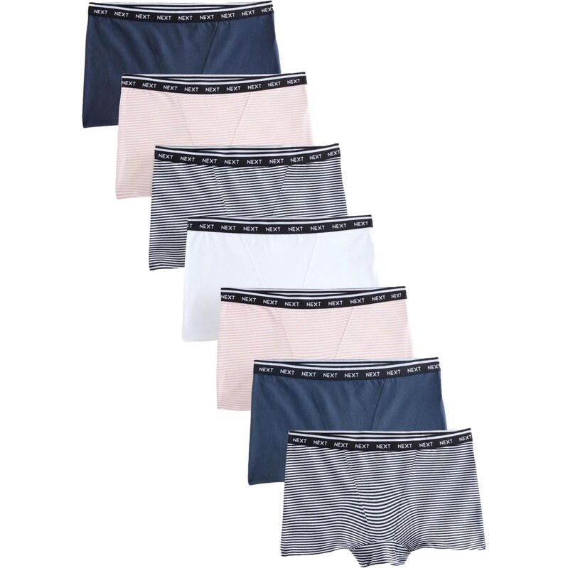 Next Nohavičky tmavomodrá / ružová / čierna / biela / šedobiela 66867165