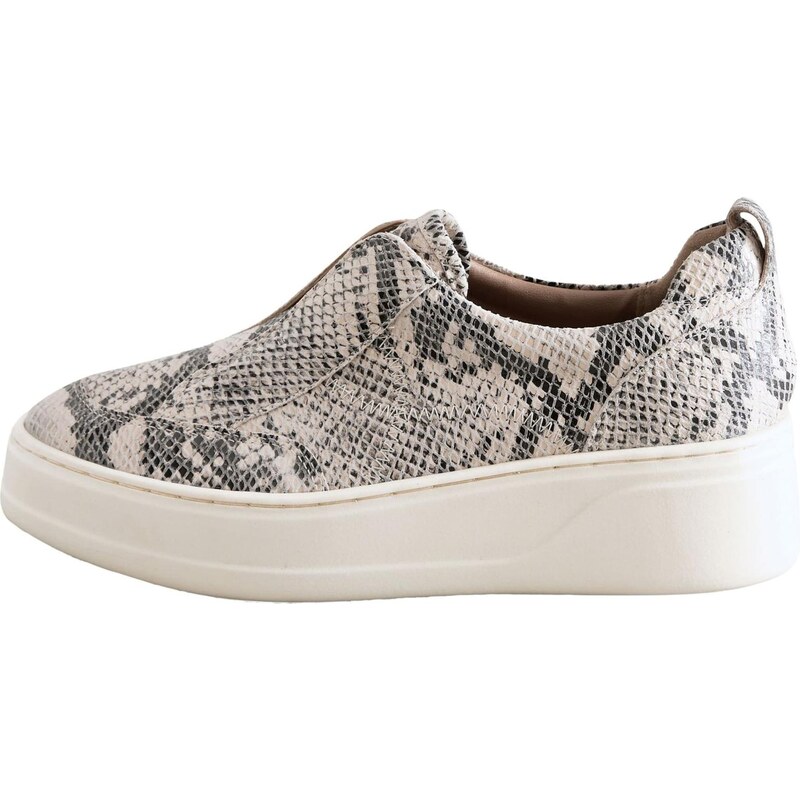 Next Slip-on obuv svetlobéžová / tmavošedá / tmavosivá / čierna 66866646