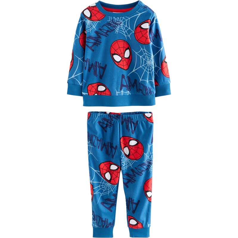 Next Pyžamo kráľovská modrá / červená / čierna / biela 66867204