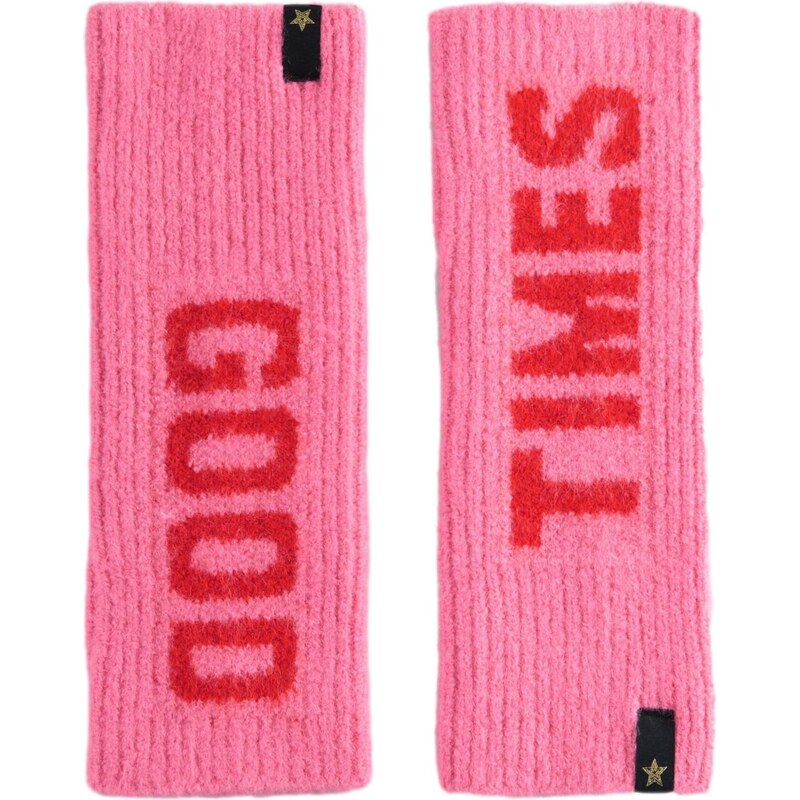 Rockett St George Rukavice s manžetou ružová / červená 66867190