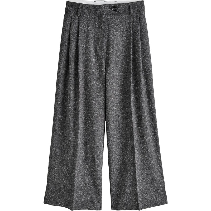 Next Plisované nohavice sivá 66867347