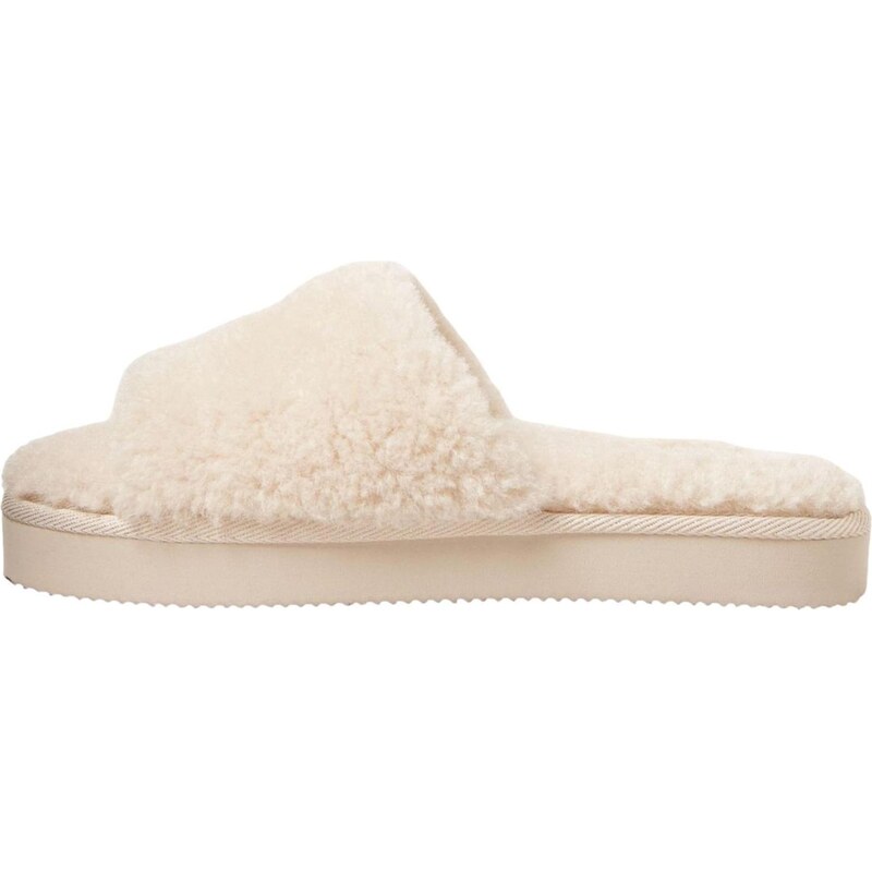 Lipsy Papuče krémová 66867348