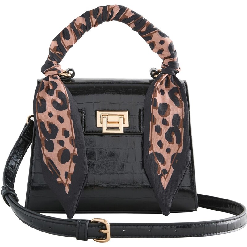 Next Taška cez rameno hnedá / čierna 66867390