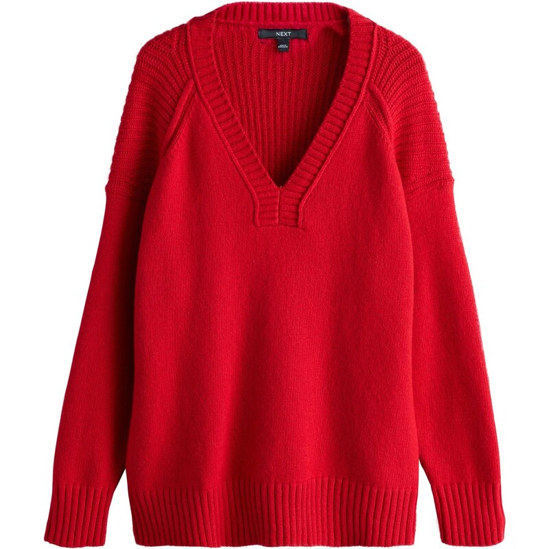 Next Sveter jasne červená 66867415