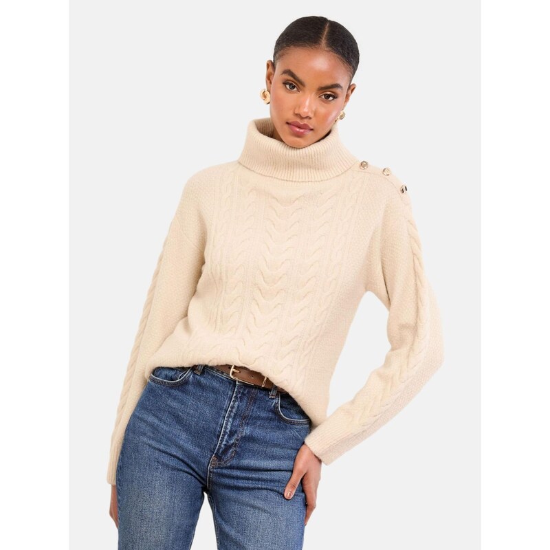 Lipsy Sveter béžová 66867421