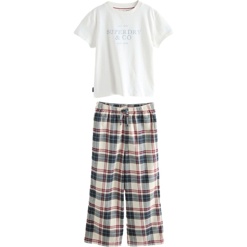 Superdry & Co Pyžamo námornícka modrá / oranžová / krvavo červená / 66867474