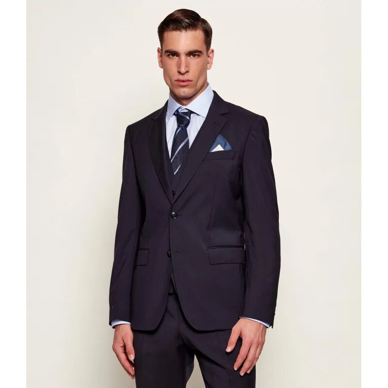 BOSS BLACK Vlnená sako H-Huge-S-MM-251 | Slim Fit 66518299