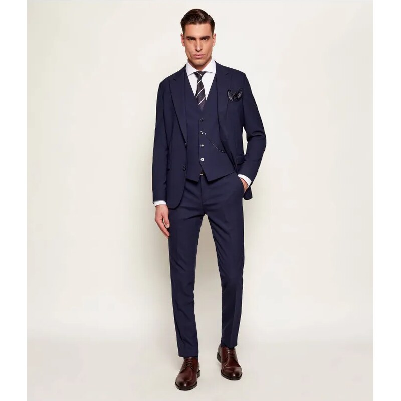 HUGO Oblek Arti/Hesten241V1X | Extra slim fit | s prímesou vlny 66516180