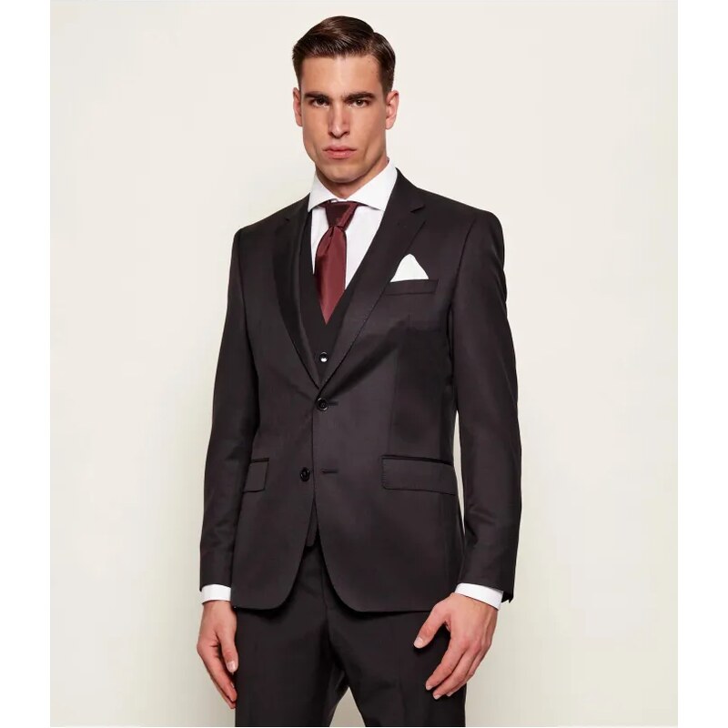 BOSS BLACK Vlnená sako | Slim Fit 66518292