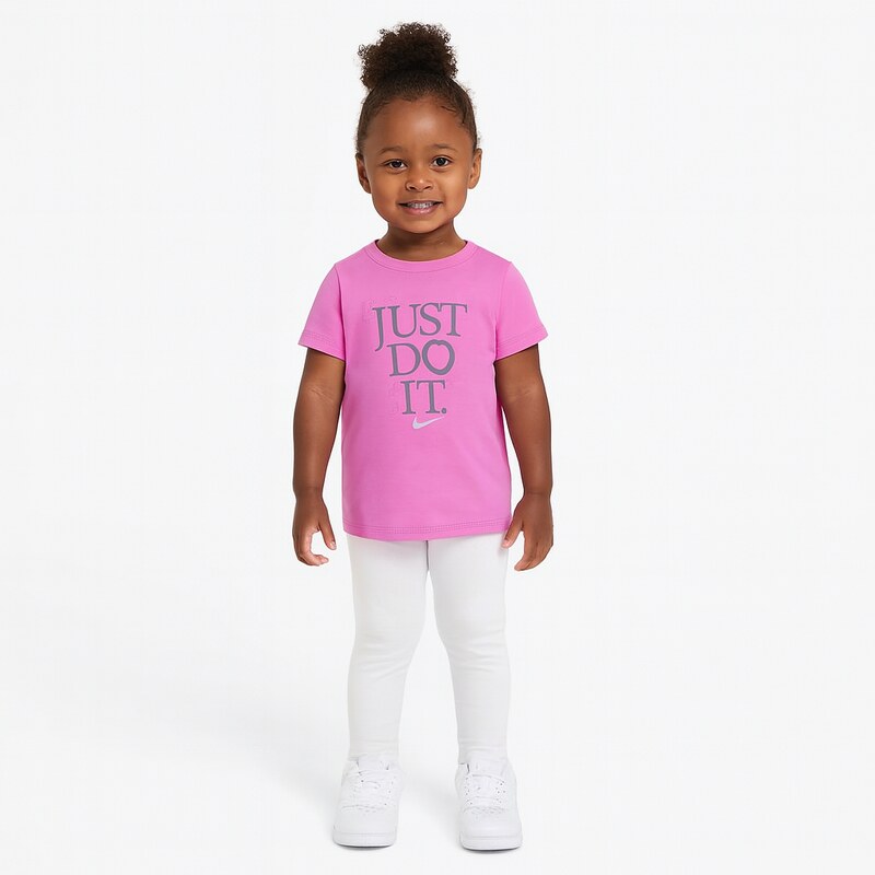 Nike girl game swoosh match ringlet tee PINK 65188952