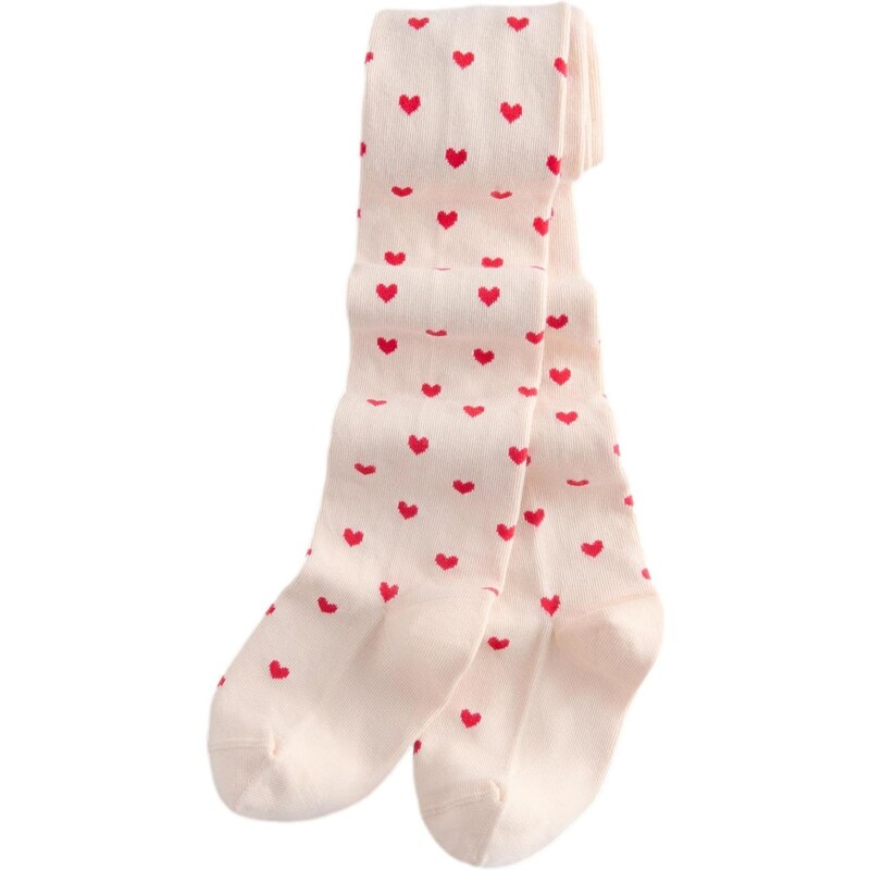 Next Pančuchy krémová / červená 66867730