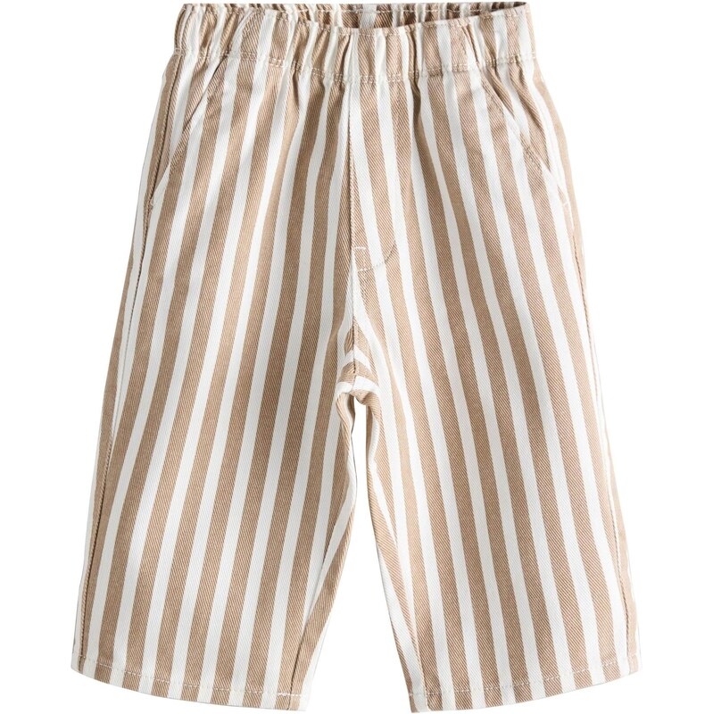 Next Nohavice hnedá / biela 66867819