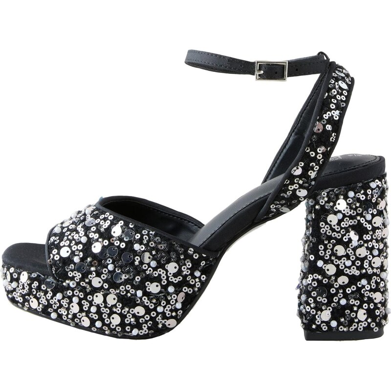 Next Sandále čierna / strieborná 66867825