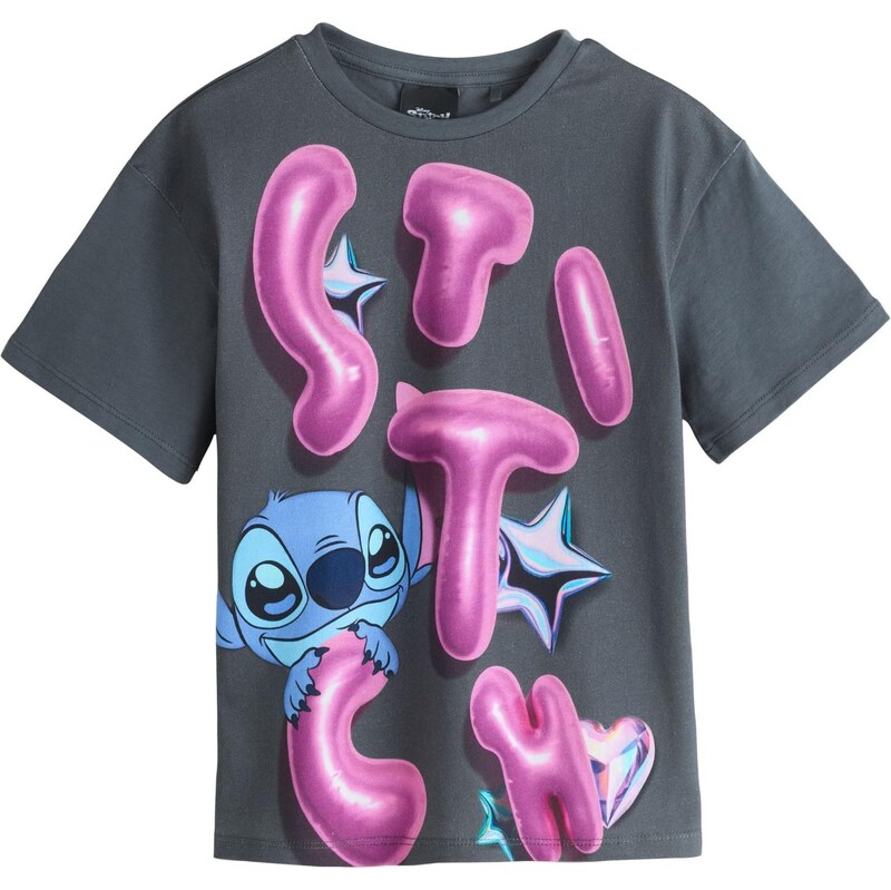 Next Tričko Disneys Lilo & Stitch zafírová / nebesky modrá / 66867854