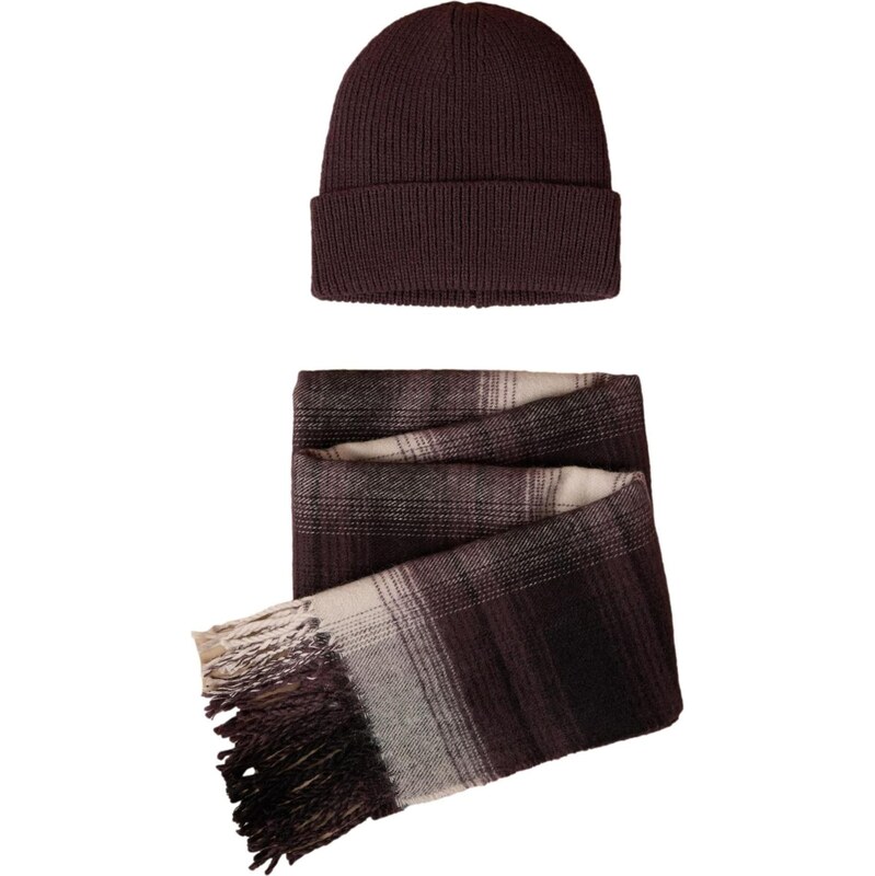 Next Čiapky krémová / čokoládová / čierna 66867855