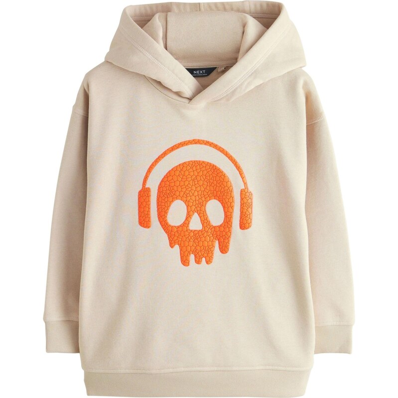 Next Mikina béžová / oranžová 66867915