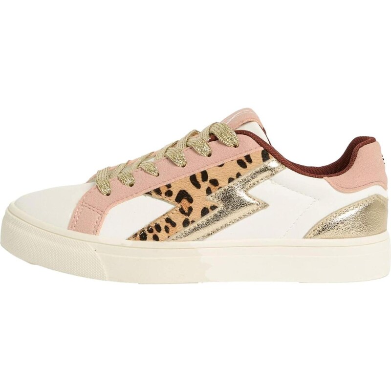 love & roses Nízke tenisky hnedá / zlatá / pitaya / biela 66867873