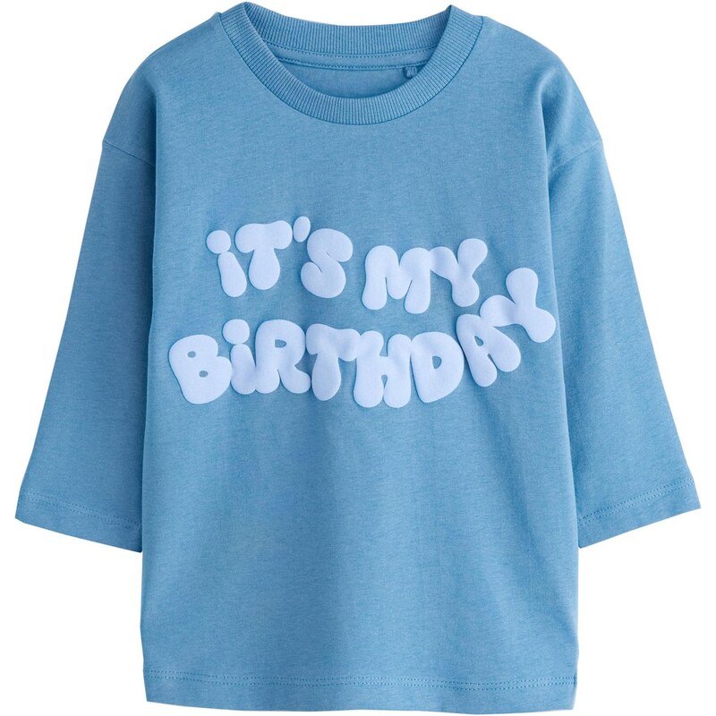 Next Tričko kráľovská modrá / nebesky modrá 66867883