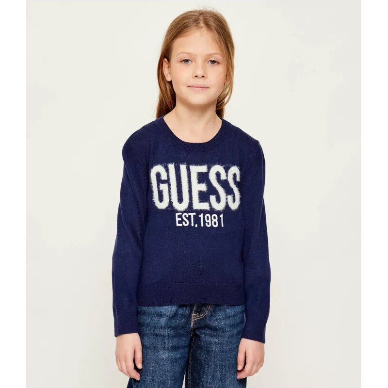 Guess Sveter | regular fit | s prímesou vlny a kašmíru 46758928