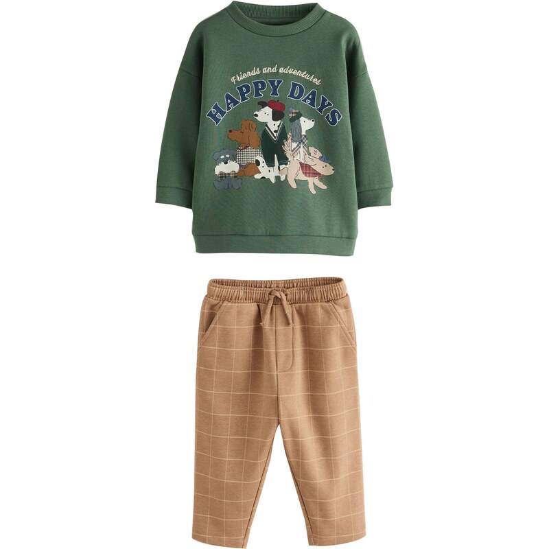 Next Set béžová / modrá / zelená 66868076