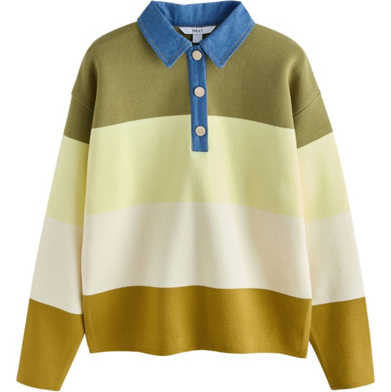 Next Sveter svetlobéžová / karamelová / pastelovo žltá / olivová 66868090