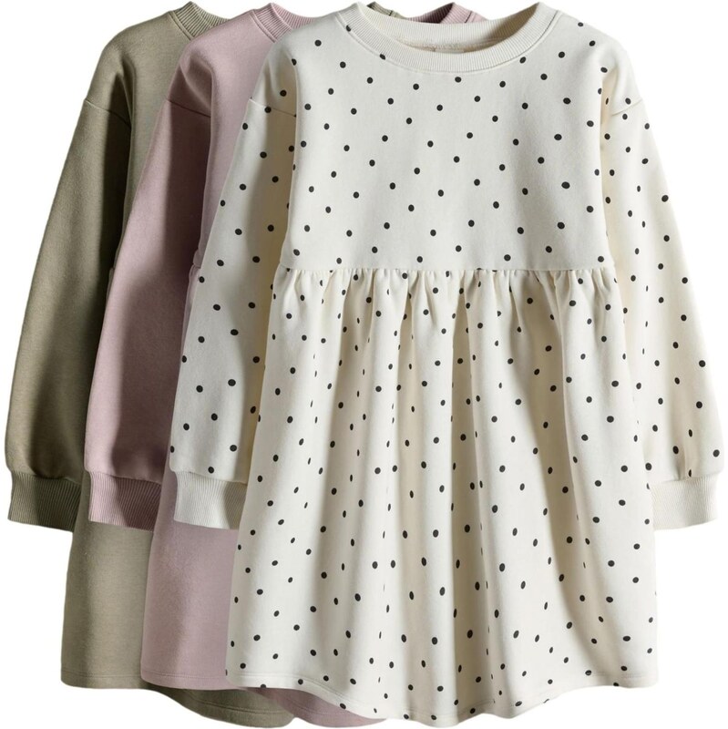 The Set Šaty kaki / staroružová / biela ako vlna 66868137