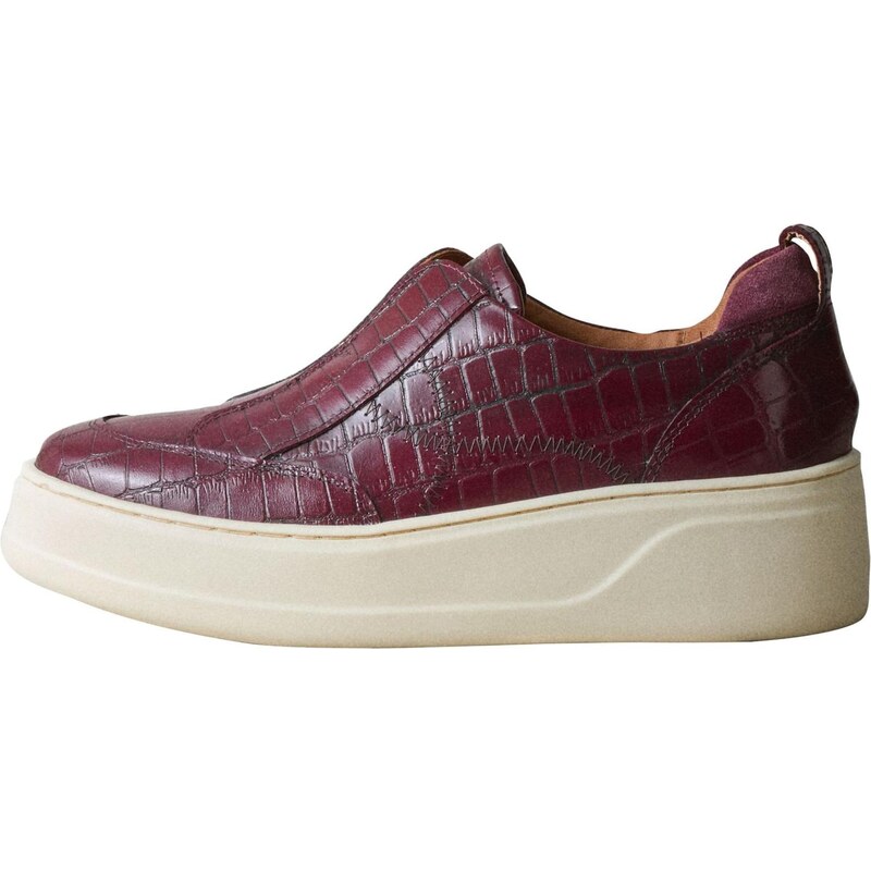 Next Nízke tenisky vínovo červená 66868401